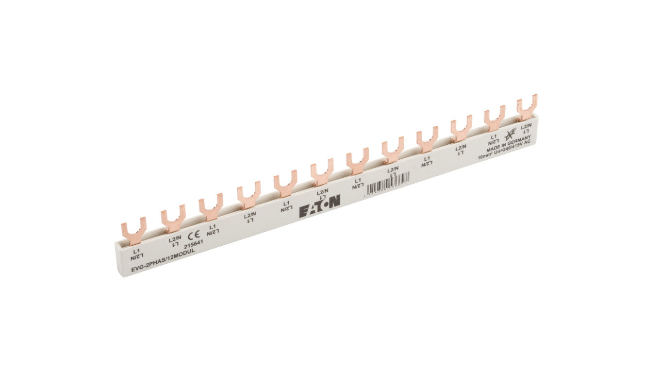 Szyna łączeniowa 2P 80A 16mm2 widełkowa Z-GV-16/1P+N-2TE 271063