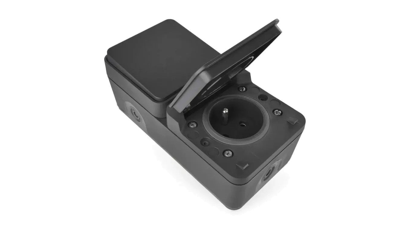 EMOS Cyklone gniazdo+wyłącznik schodowy IP55 D730429