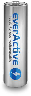 Akumulatorki AA / R6 Ni-MH everActive 2000mAh Silver Line (box 4 szt.)