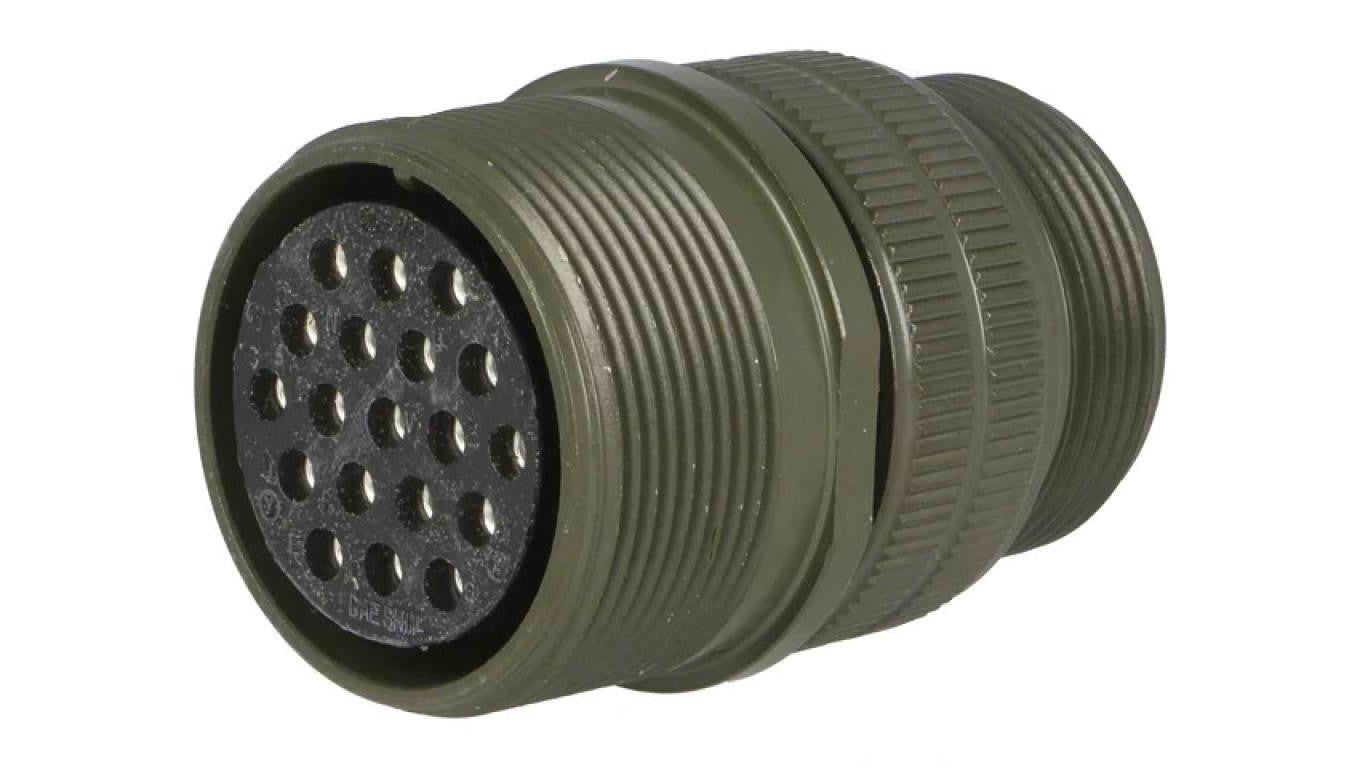 Złącze okrągłe rozmiar 22 MS/DS stop aluminium DS3101A 22-14S