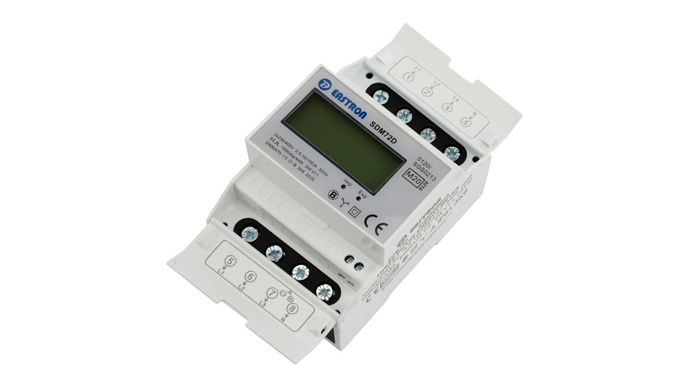 Licznik trójfazowy energii elektrycznej 4P MID LCD SDM 72D
