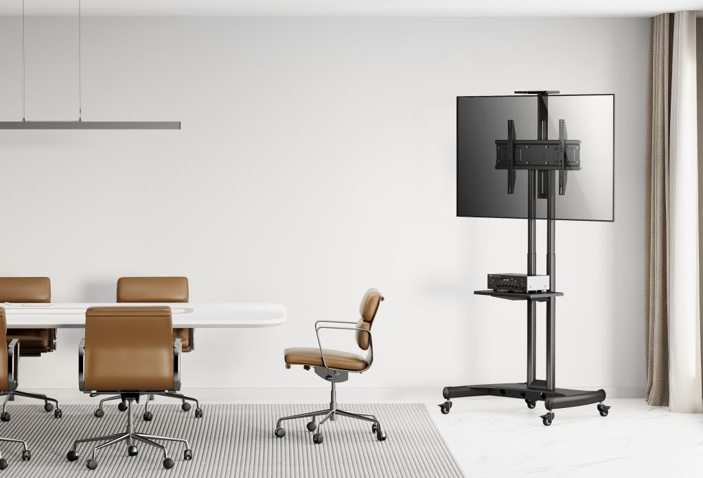 MOBILNY STOJAK+UCHWYT DO TV 32-70″ 45KG S-12 ART Vesa 600×400