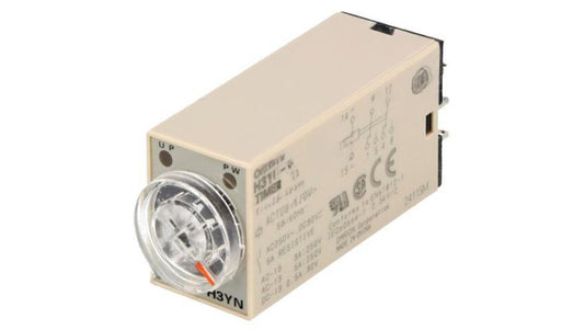 Przekaźnik czasowy 0,1s÷10min DPDT 250VAC/5A Uzas: 100÷120VAC H3YN-2 AC100-120