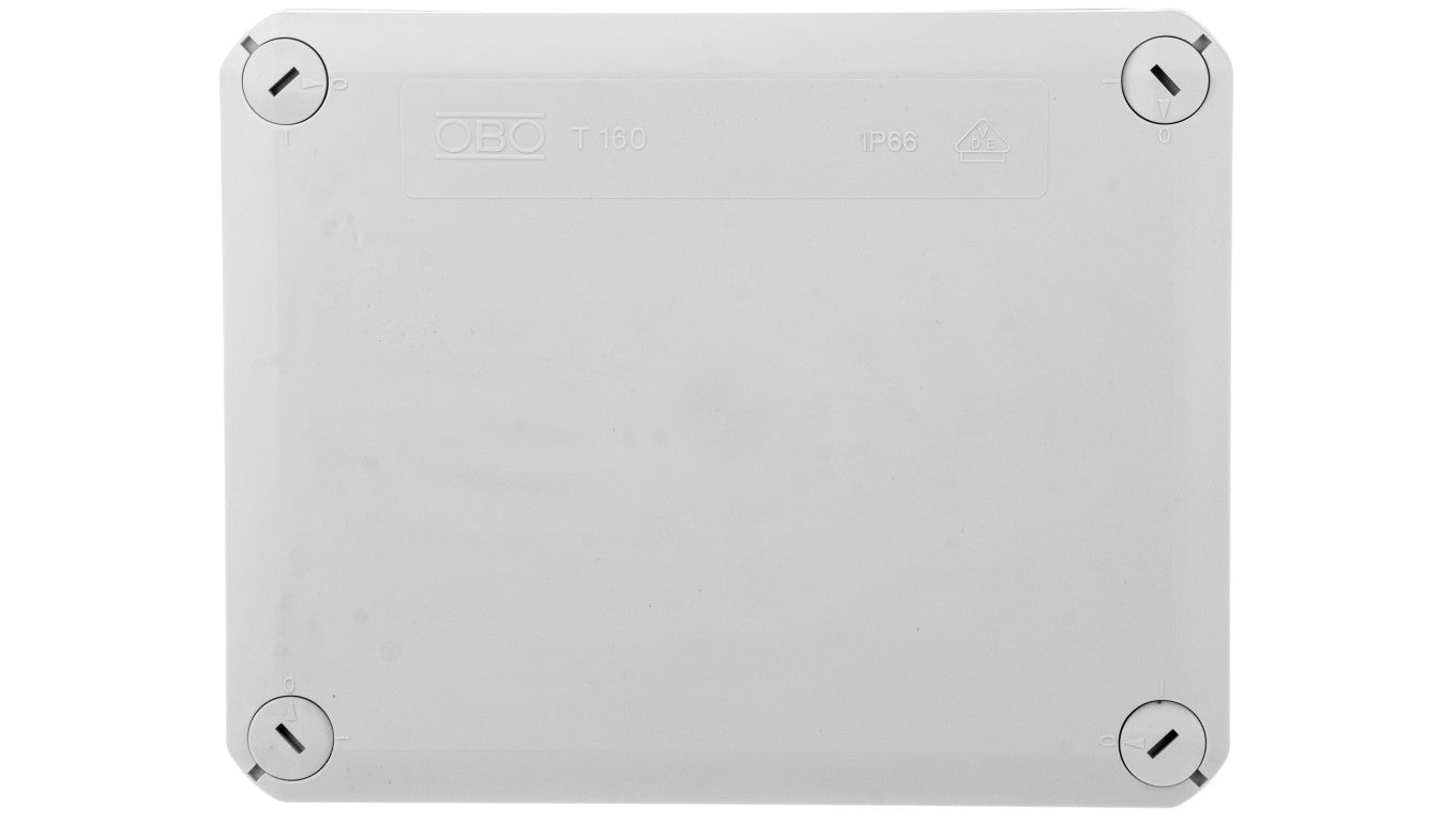 Puszka n/t odgałęźna 190x150x77 IP66 T 160 dławiki elastyczne 2007093