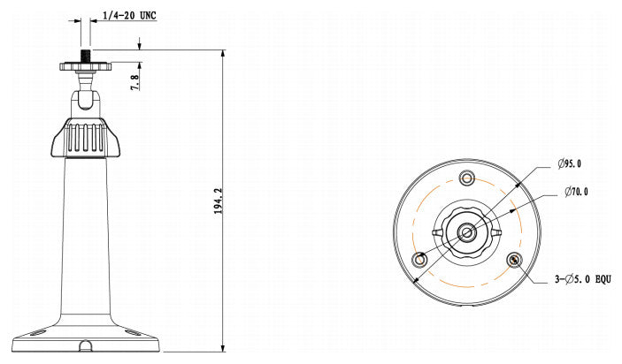 UCHWYT DAHUA PFB110W