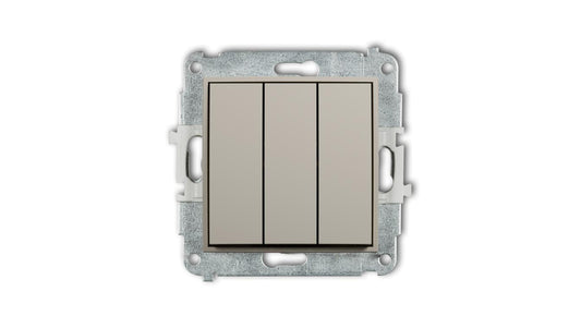 MINI Mechanizm łącznika potrójnego taupe 60MWP-7
