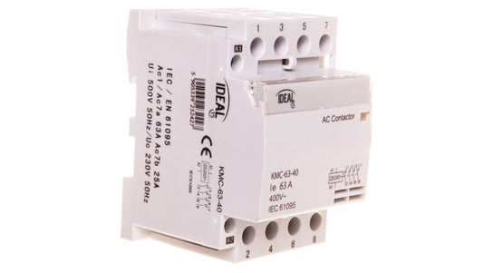 Stycznik modułowy 63A 4Z 0R 230V AC KMC-63-40 23242