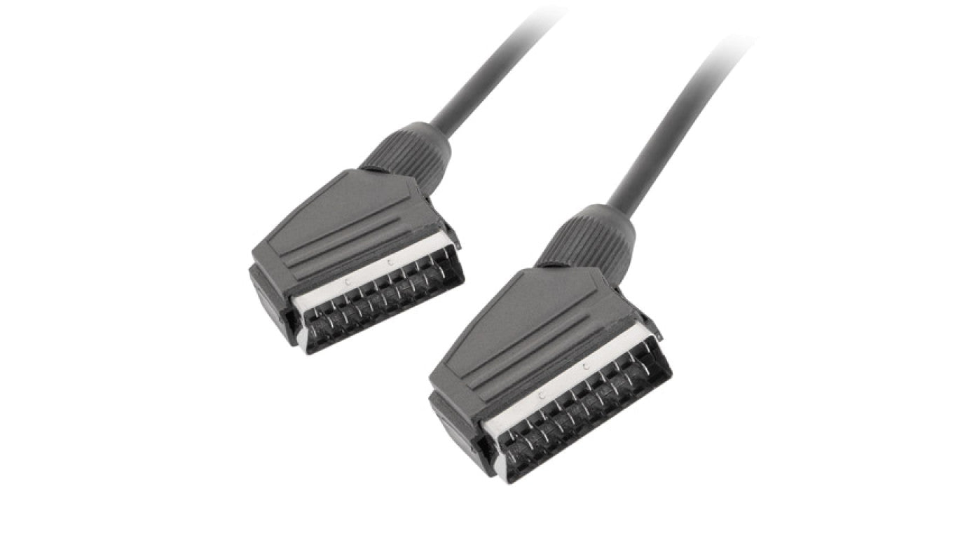 Przewód połączeniowy (EURO) SCART - SCART 1,8m CA-EUEU-10CC-0018-BK