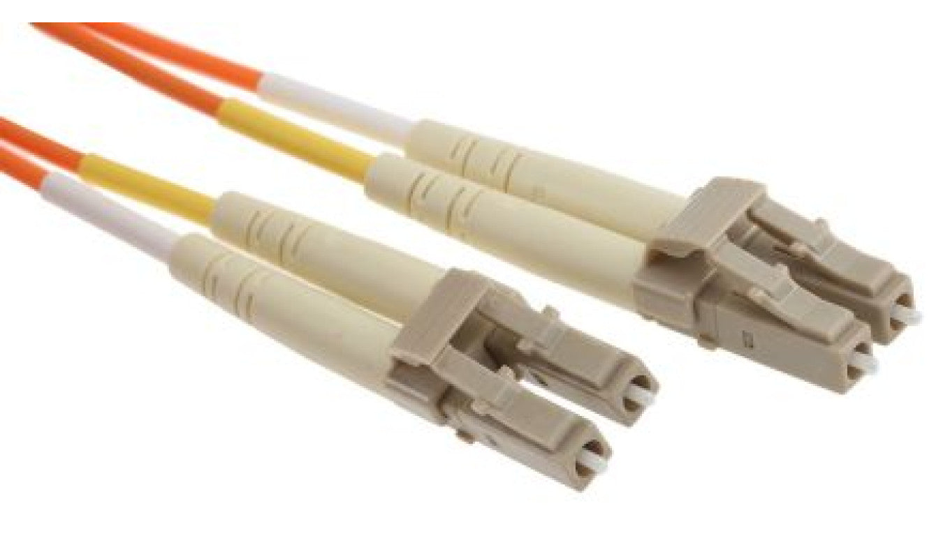Kabel światłowodowy, średnica: 50/125μm, OM2 Wielomodowy, Pomarańczowy, LC / LC
