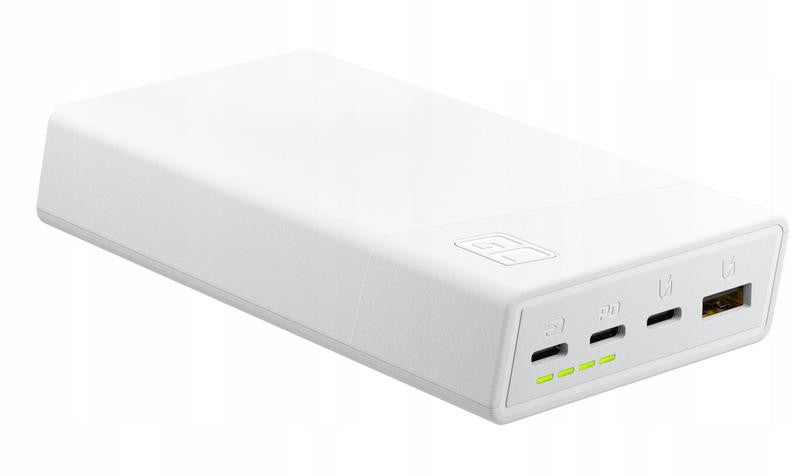 POWERBANK Green Cell PowerPlay20S 20000mAh PD 22,5W QC 3.0 3x USB-C BIAŁY