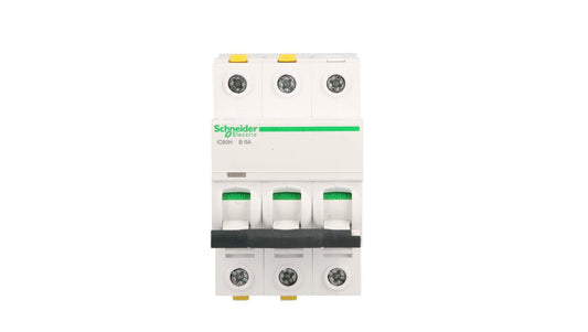 Wyłącznik nadprądowy 3P B 6A 10kA AC iC60H-B6-3 Acti9 A9F06306