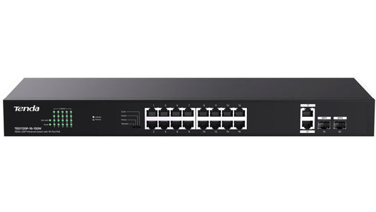 SWITCH POE TENDA TEG1120P-16-150W