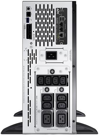 APC Zasilacz awaryjny SMX3000HVNC SMART X 3000VA R2T 4U LCD + AP9641
