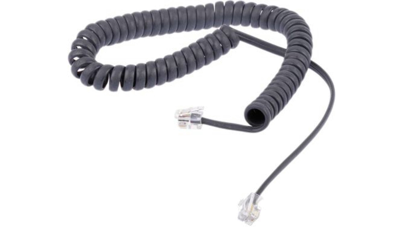 Przedłużacz kabla telefonicznego, dł. 2.5m, RJ9 / RJ9, RS PRO 495-0460 /3szt./