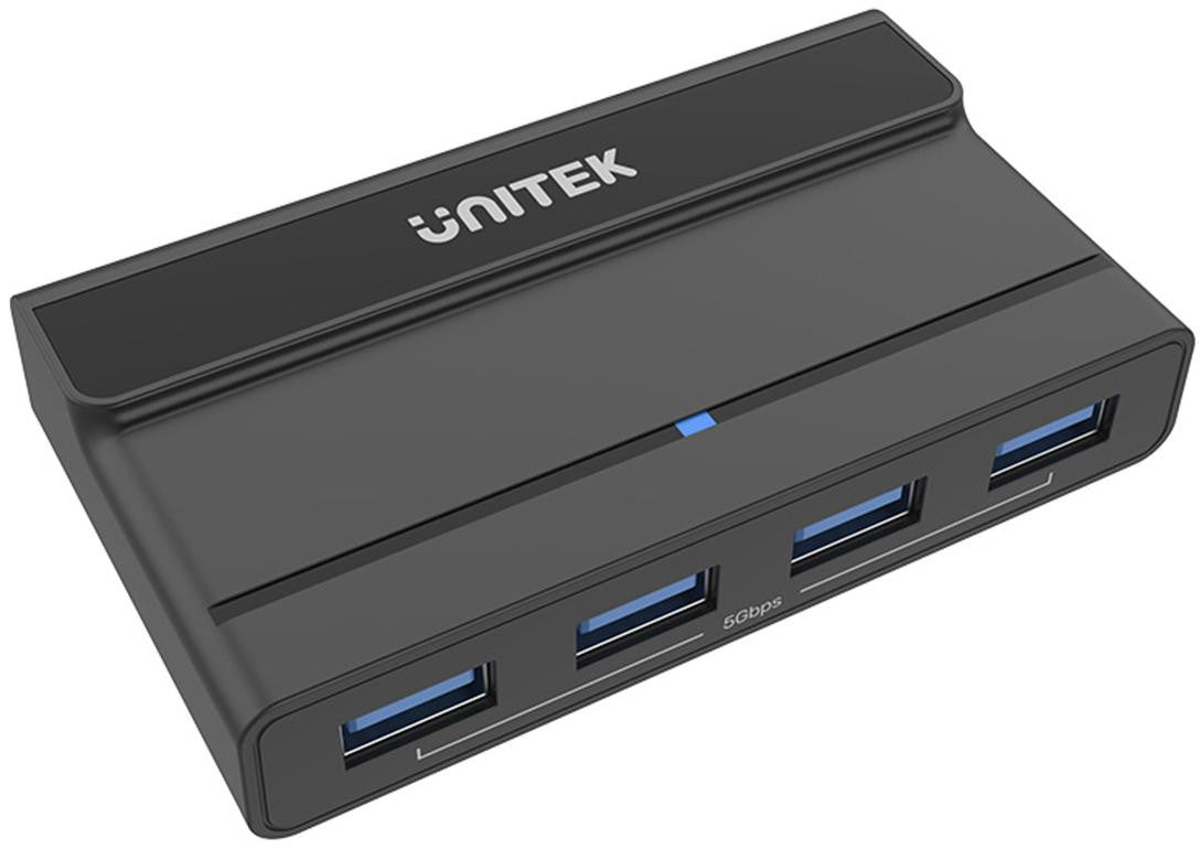 Unitek Przełącznik KVM 4x USB-A 5Gbps aktywny H1310A