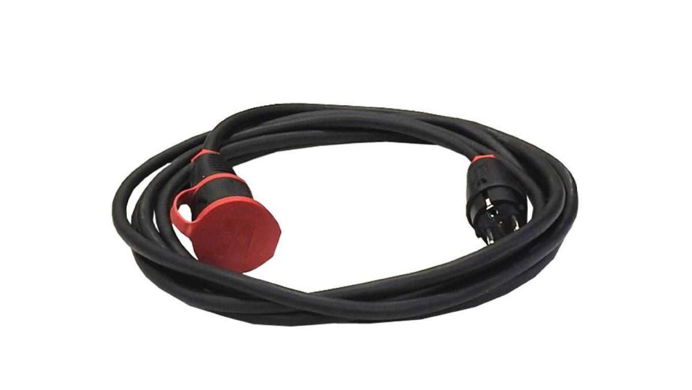 Przedłużacz budowlany elCORD 16A 230V IP44 10m H07RN-F 3G2,5 z wtyczką uni-schuko i gniazdem z zatyczką 30126100