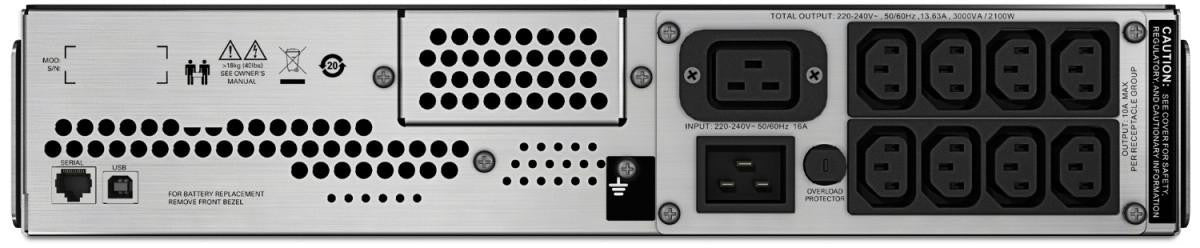 APC Zasilacz awaryjny SMC3000RMI2U APC Smart-UPS C 3000VA LCD RM 2U 230V