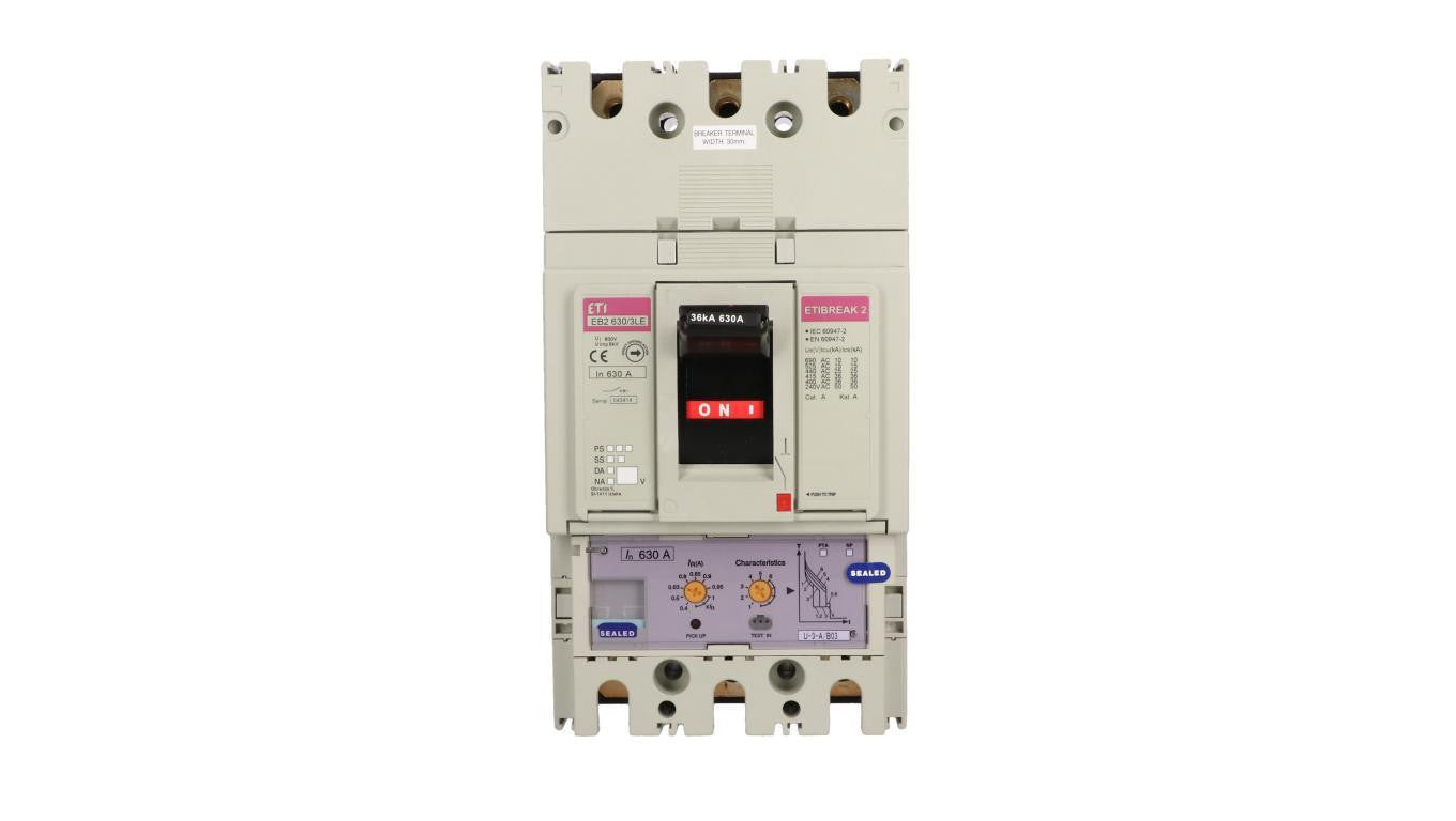Wyłącznik kompaktowy 3P 630A 36kA /wyzwalacz elektroniczny/ EB2 630/3LE 004671121