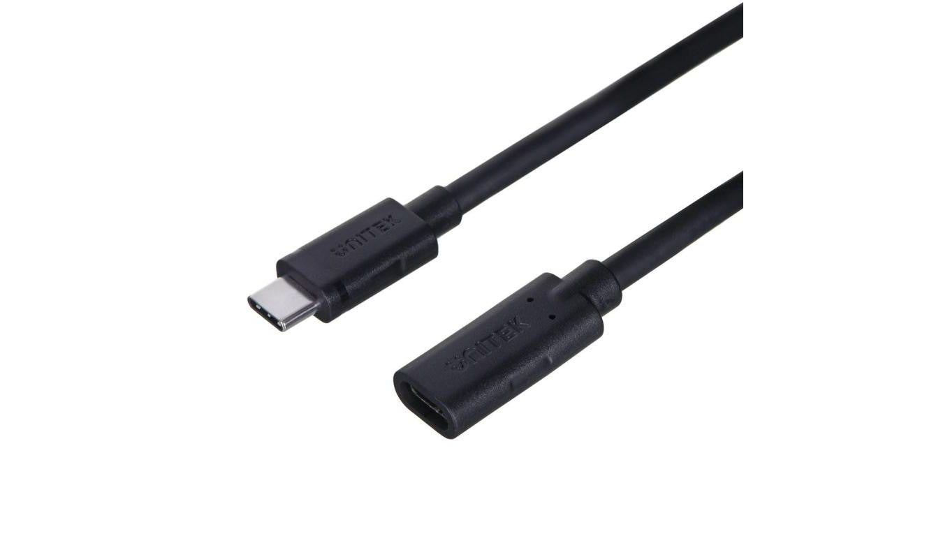 UNITEK PRZEDŁUŻACZ USB-C 10GBPS, 4K60HZ, PD 100W, 1,5M, C14086BK-1.5M