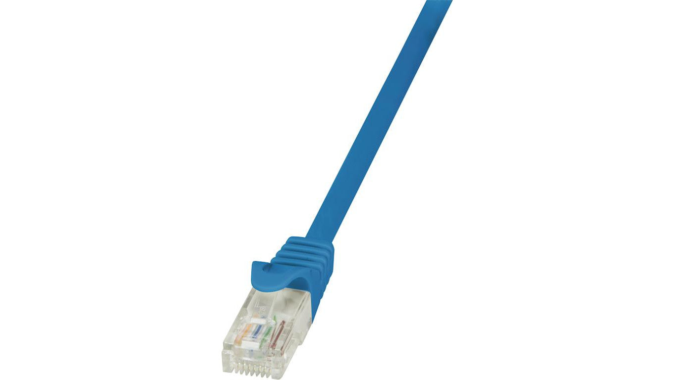 LogiLink Patchcord U/UTP niebieski kat.6 PVC 3,0m.