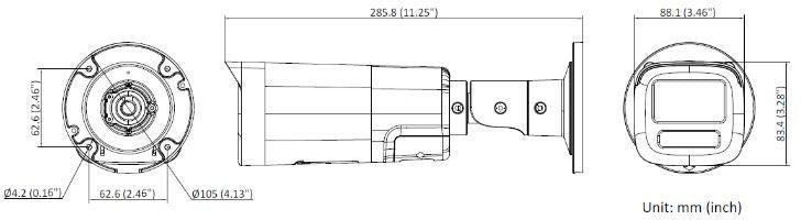 KAMERA IP HIKVISION DS-2CD1643G2-LIZU/SL 2.8-12mm PL