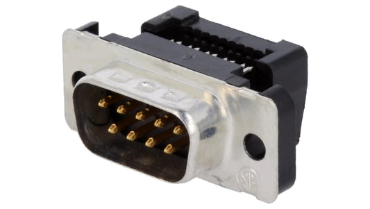 D-Sub 9-pin wtyk męskie na taśmę IDC rozmiar 1 (DE) 1658613-4