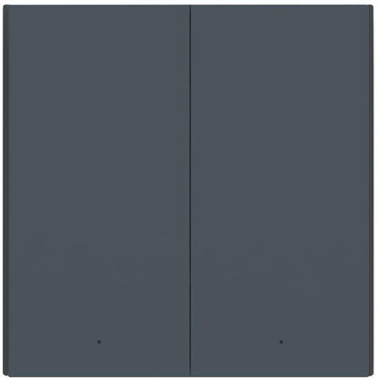 Aqara Smart Wall Switch H1 Szary podwójny bez przewodu neutralnego