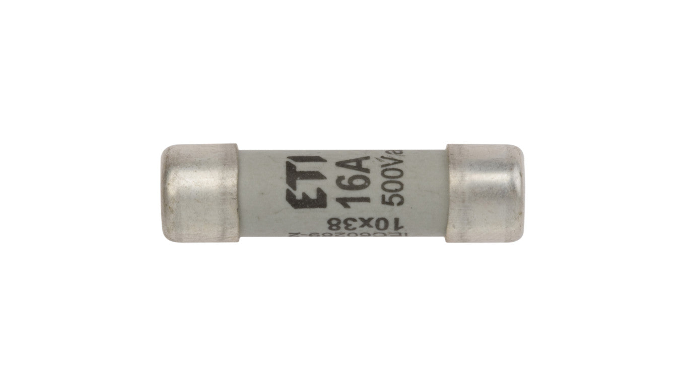 Wkładka bezpiecznikowa cylindryczna 10x38mm 16A GG 500V HPC 013316