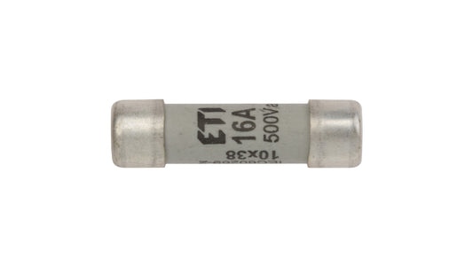 Wkładka bezpiecznikowa cylindryczna 10x38mm 16A GG 500V HPC 013316