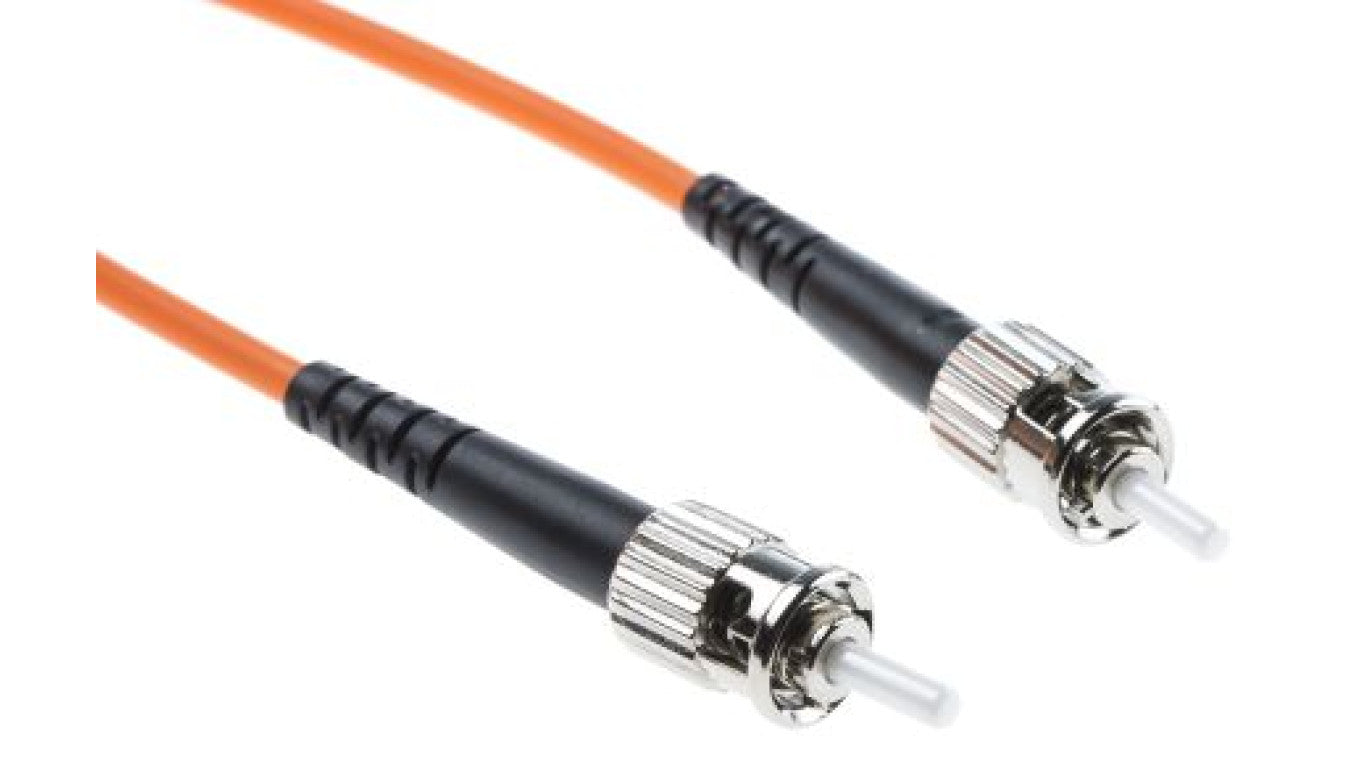 Kabel światłowodowy, średnica: 50/125μm, OM2 Wielomodowy, Pomarańczowy, ST / ST