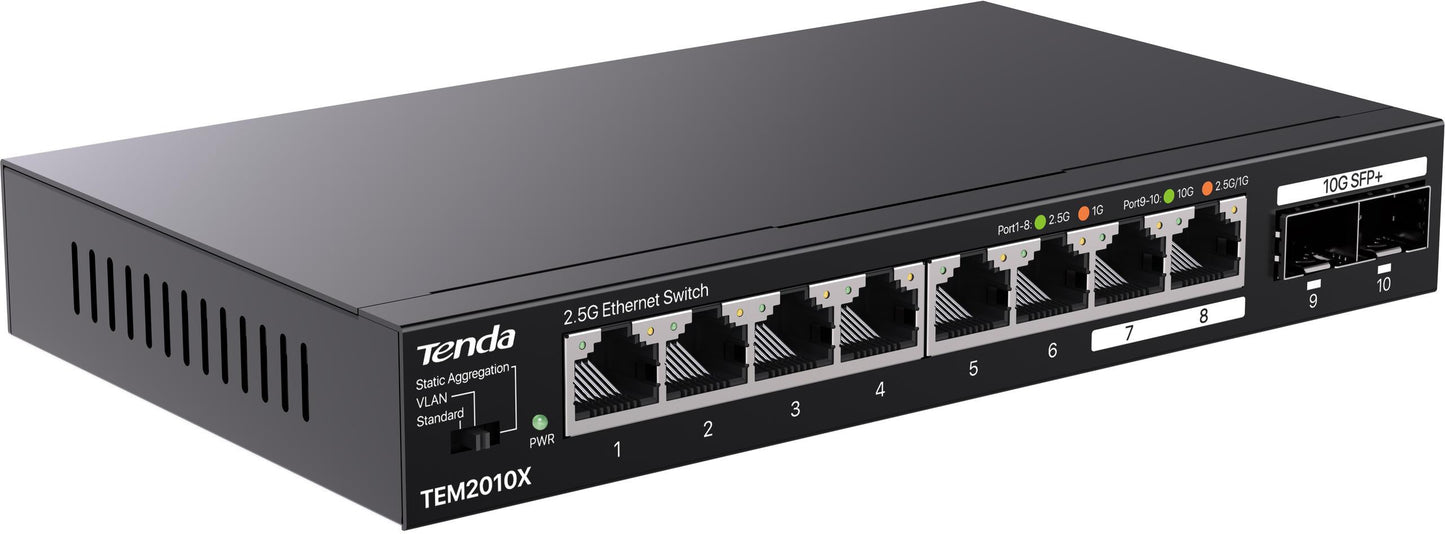 SWITCH TENDA TEM2010X