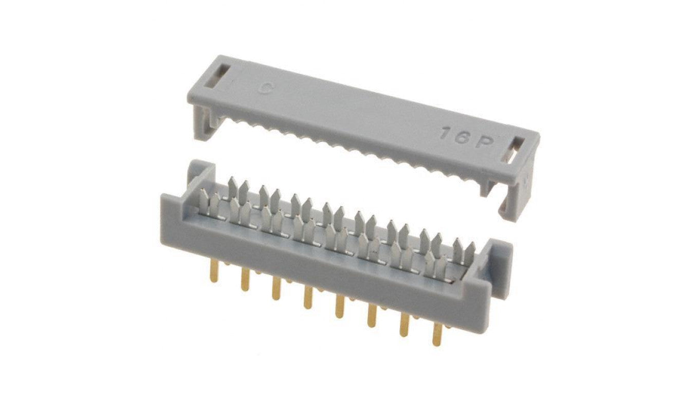 IDC przejściowe PIN: 16 IDC,THT na taśmę 1,27mm Układ: 2x8 SEK 09181169622
