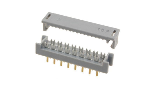 IDC przejściowe PIN: 16 IDC,THT na taśmę 1,27mm Układ: 2x8 SEK 09181169622