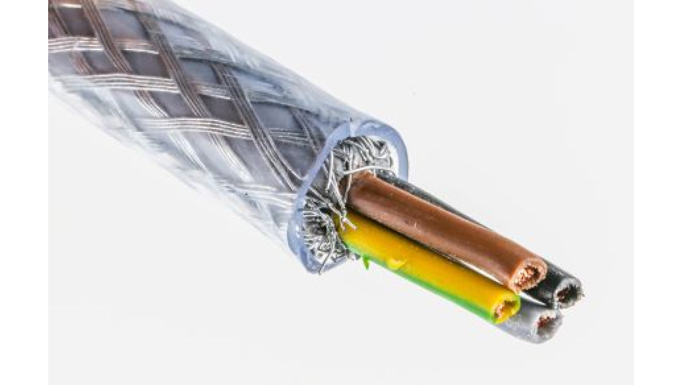 Kabel sterowniczy SY 4 rdzeniowy , Ekranowany, izolacja Polichlorek winylu PVC, D 11.5mm , 50m
