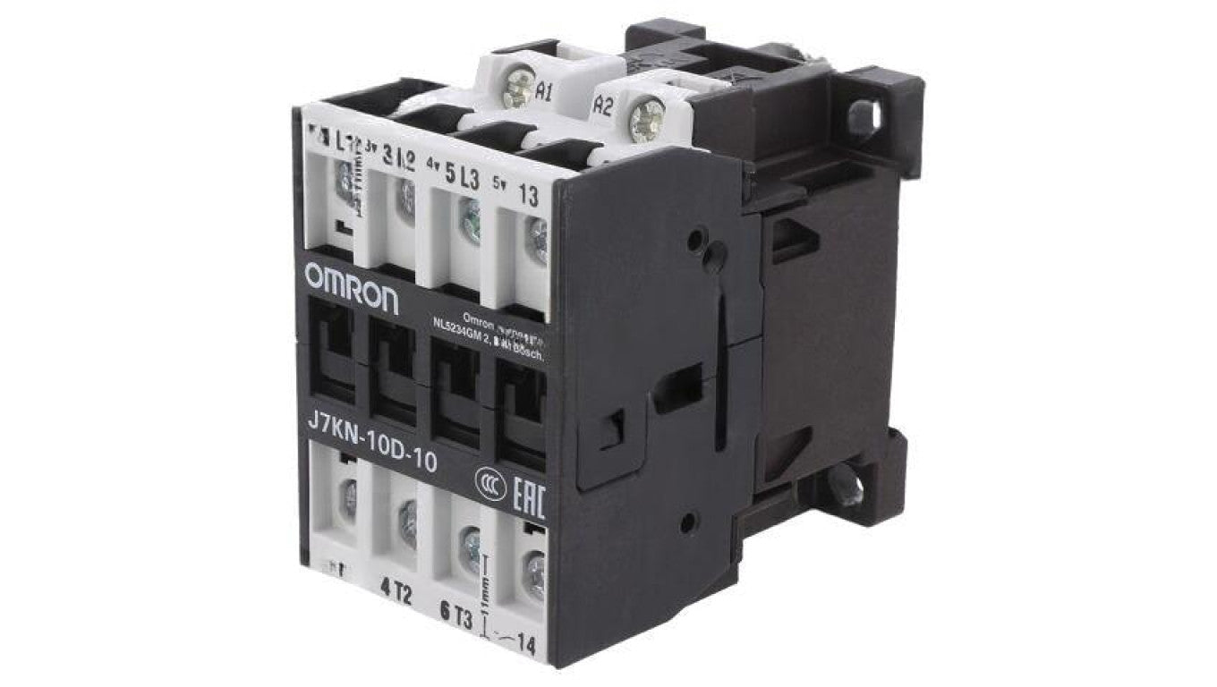 Stycznik: 3-biegunowy Styki pomocnicze: NO 230VAC 10A J7KN-10D-10 230