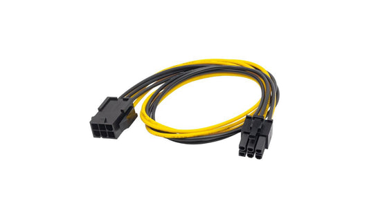 Adapter z kablem Akyga AK-CA-46 przedłużacz PCI-E 6 pin (f) / PCI-E 6 pin (m) 40cm