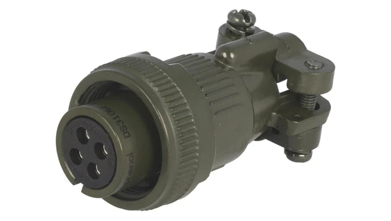Złącze okrągłe rozmiar 14S MS/DS stop aluminium DS3106F 14S-2S