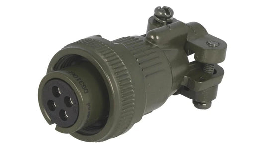 Złącze okrągłe rozmiar 14S MS/DS stop aluminium DS3106F 14S-2S