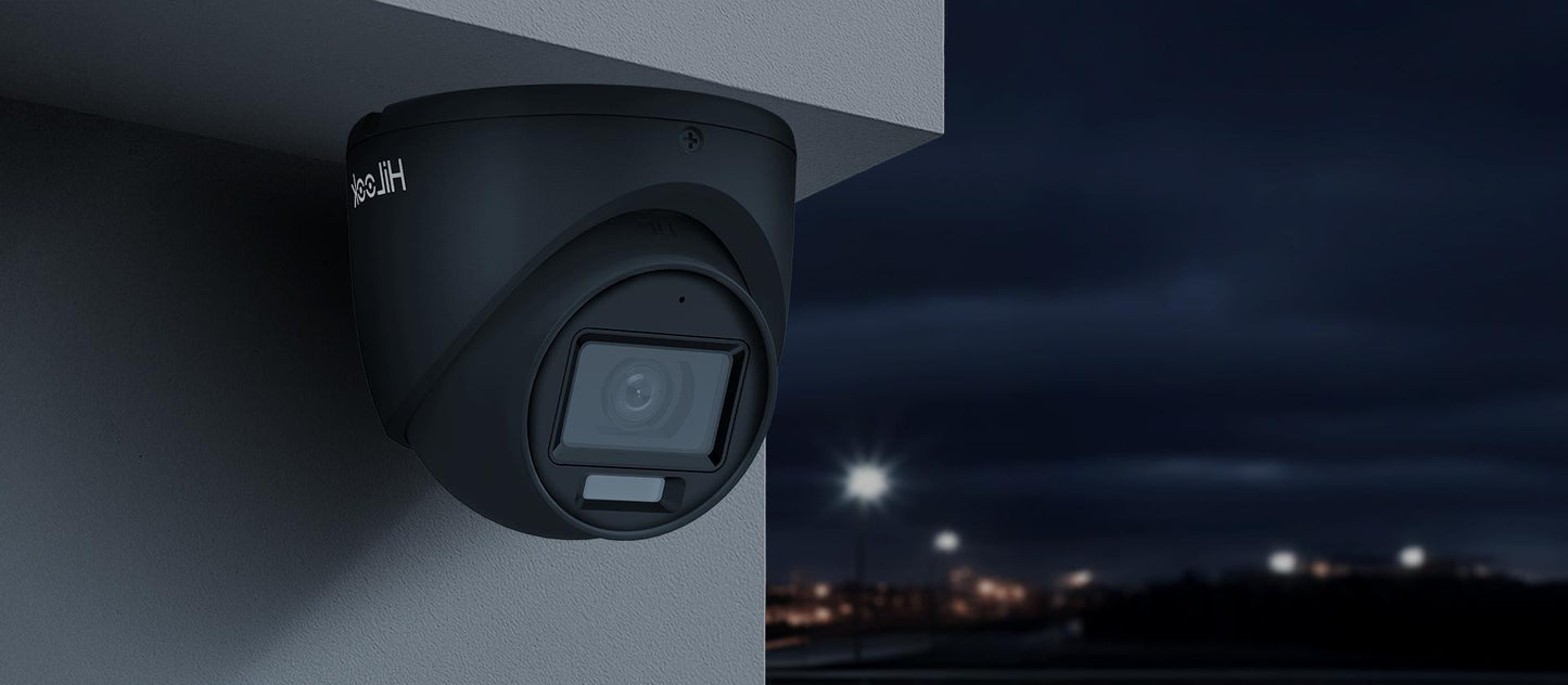 Kamera 4w1 Hilook by Hikvision kopułka 8MP TVI-T8M-20DL Black 2.8mm