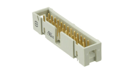 Gniazdo IDC męskie PIN: 26 proste THT 1,27mm R.styków: 2,54mm 09185266324