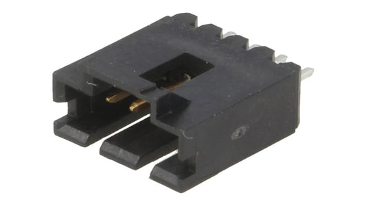 Gniazdo przewód-płytka męskie AMPMODU MTE 2,54mm 4-PIN THT 5-104362-3