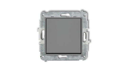 ICON Mechanizm łącznika krzyżowego (jeden klawisz bez piktogramu) szary mat 27IWP-6.1