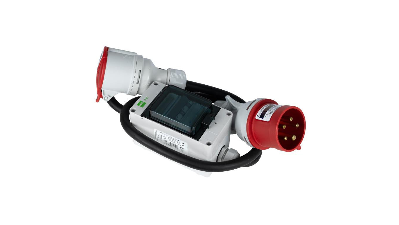 Kabel przedłużacz siłowy 32A na 16A 1,5m adapter 2312015/S