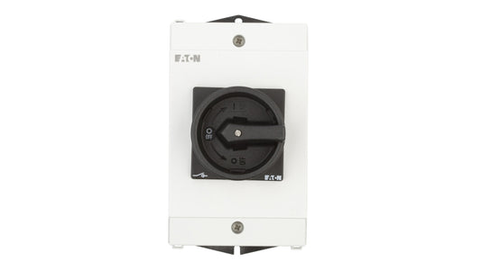 Łącznik krzywkowy 0-1 3P 25A 1Z 1R w obudowie IP65 P1-25/I2/SVB-SW/HI11 207295