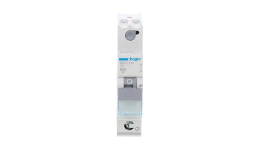 Wyłącznik nadprądowy 1P C 6A 6kA AC QuickConnect MCS106