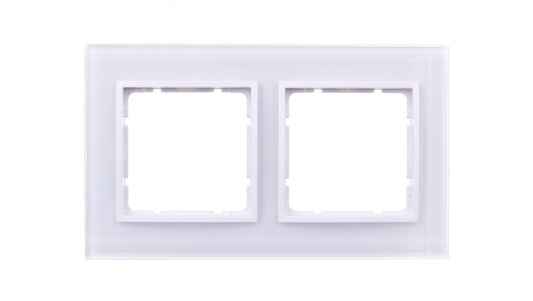 Berker.B.7 GLAS Ramka 2- krotna szklana śnieżnobiała 10126909