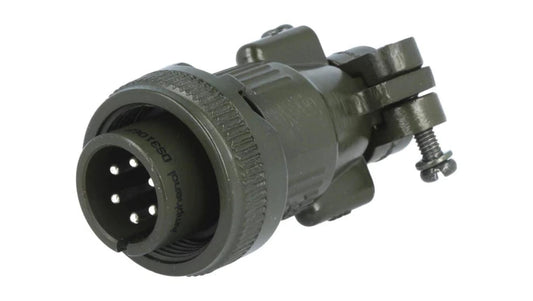 Złącze okrągłe rozmiar 14S MS/DS stop aluminium DS3106F 14S-6P