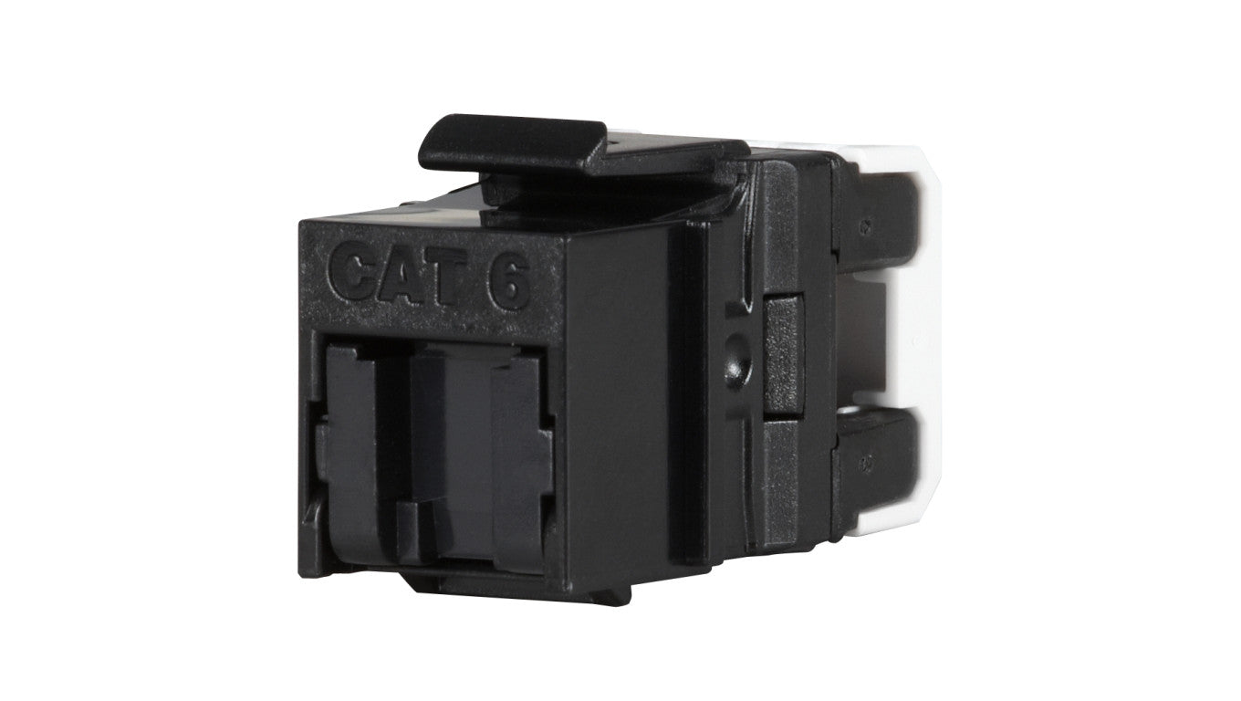 Keystone Solarix CAT6 UTP RJ45 czarny SXKJ-6-UTP-BK-NA do kleszczy SXKJ-NA-BU