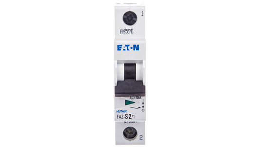 Wyłącznik nadprądowy 1P S 2A 15kA AC FAZ S2/1 278607
