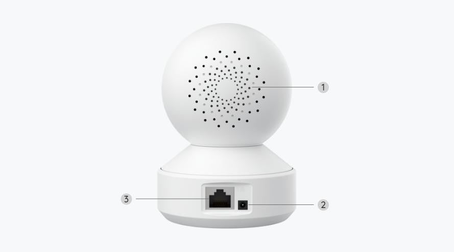 Kamera IP Reolink E340 wewnętrzna obrotowa 8MPx WiFi biała